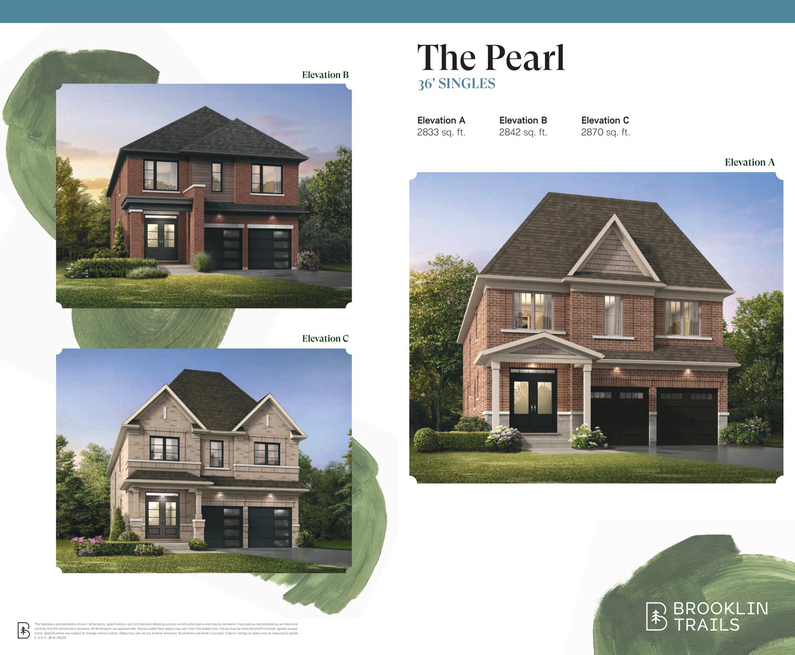 Tri Brooklin Double Car Garage Homes 1