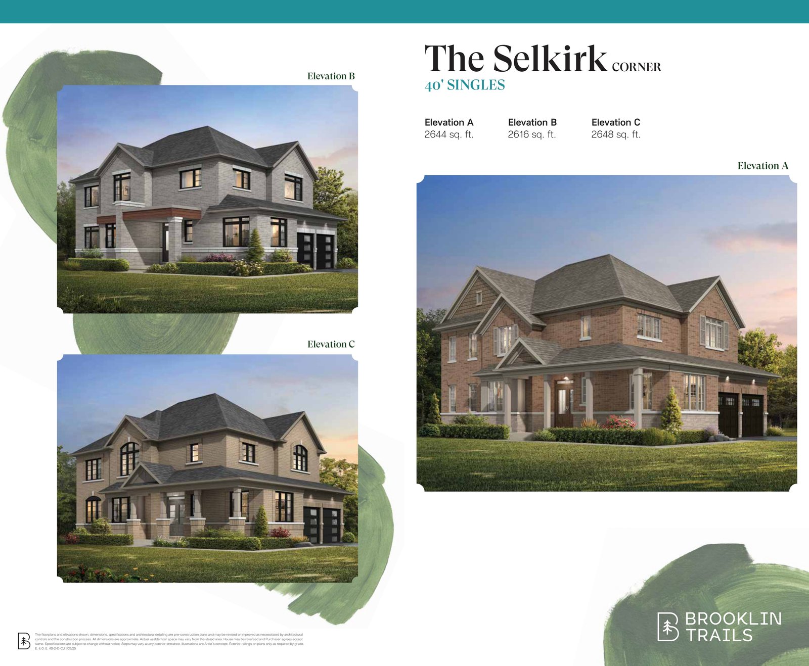 Tri Brooklin Double Car Garage Homes 2