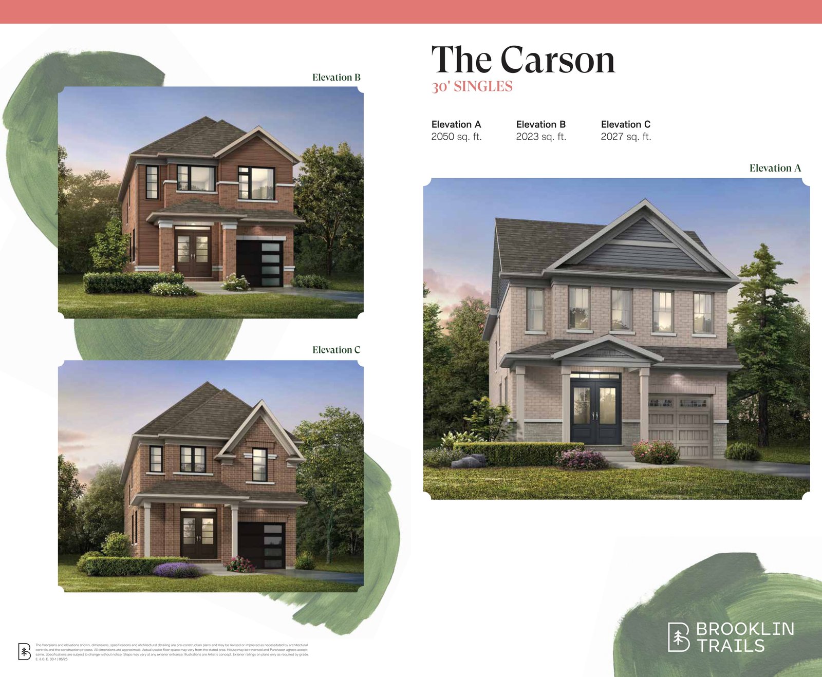 Tri Brooklin Single Car Garage Homes 1